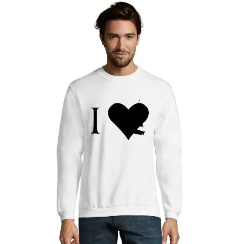 Ich liebe Segelboot Sweat Männer Spider