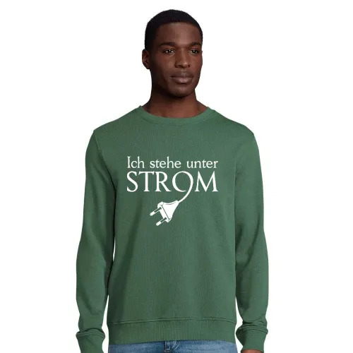 Ich stehe unter Strom - Stecker Shirt Männer Sweat