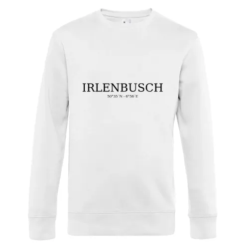 Irlenbusch Koordinaten Sweat Männer King Crew Neck