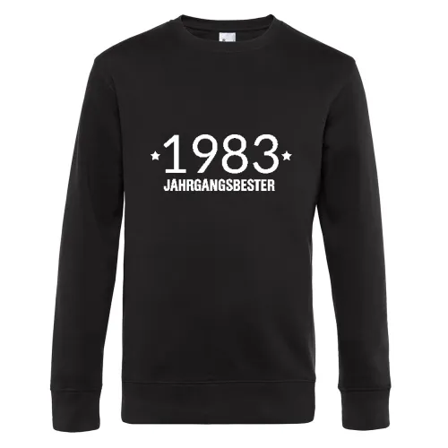 Jahrgangsbester 1983 Männer Sweat Jahrgangsbester 1983 Sweat