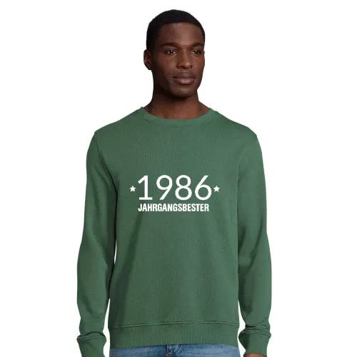 Jahrgangsbester 1986 Sweat Männer Comet Bio