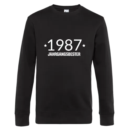 Jahrgangsbester 1987 Männer Sweat Jahrgangsbester 1987 Sweat