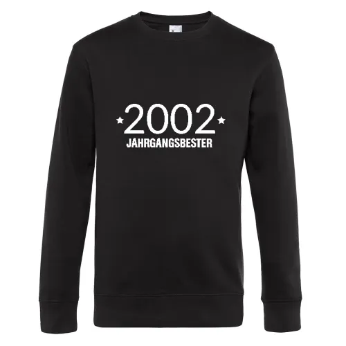 Jahrgangsbester 2002 Männer Sweat Jahrgangsbester 2002 Sweat