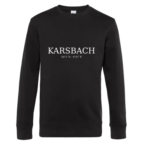 Karsbach Koordinaten Sweat Männer King Crew Neck