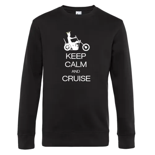 keep calm and cruise Männer Sweat keep calm and cruise Sweat