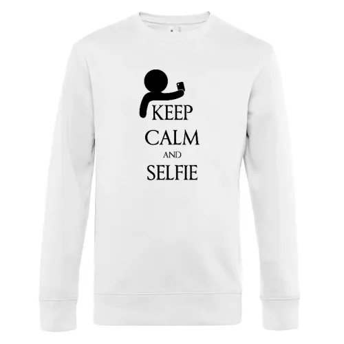 Keep calm and Selfie Männer Sweat Keep calm and Selfie Sweat