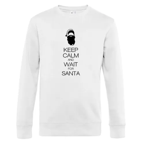 keep calm and wait for santa Männer Sweat keep calm and wait for santa Sweat