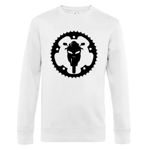 Kettenblatt Motorrad Front Männer Sweat Kettenblatt Motorrad Front Sweat