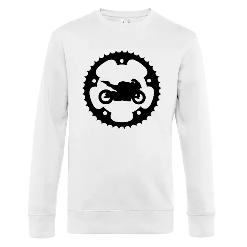 Kettenblatt Motorrad Männer Sweat Kettenblatt Motorrad Sweat