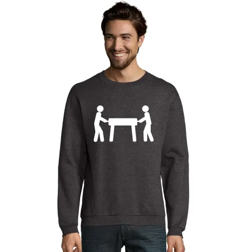 Kickertisch Strichmännchen Männer Sweat
