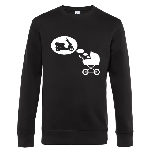 Kinderwagentraum Motorroller Männer Sweat Kinderwagentraum Motorroller Sweat