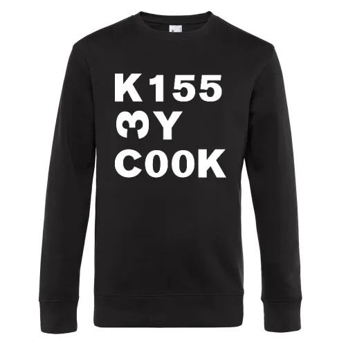 kiss my cook Männer Sweat
