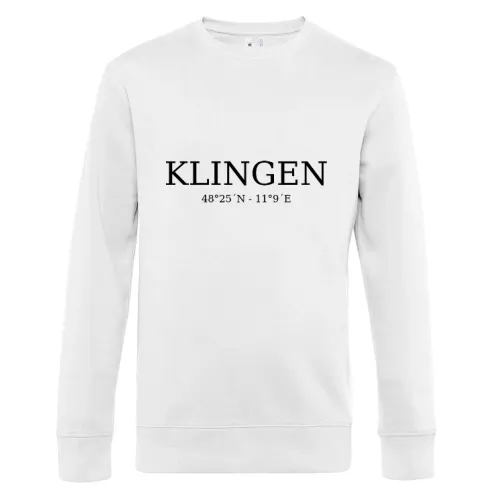 Klingen Koordinaten Sweat Männer King Crew Neck