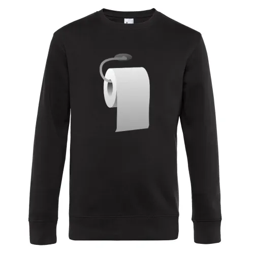Klopapierrolle Sweat Männer King Crew Neck