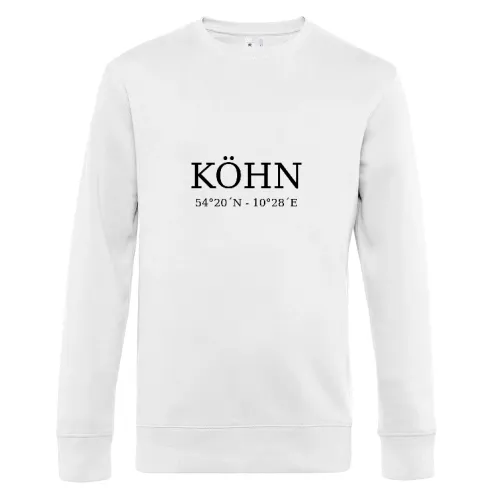 Köhn Koordinaten Sweat Männer King Crew Neck