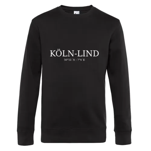 Köln-lind Koordinaten Sweat Männer King Crew Neck