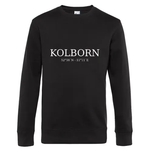 Kolborn Koordinaten Sweat Männer King Crew Neck