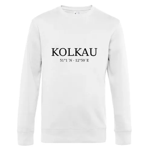 Kolkau Koordinaten Sweat Männer King Crew Neck