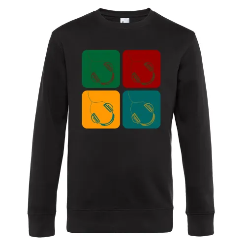 Kopfhörer mit Kabel Warhol Sweat Männer King Crew Neck