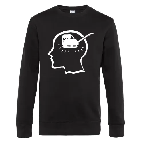 Kopfschmerzen Rüttelplatte Sweat Männer King Crew Neck