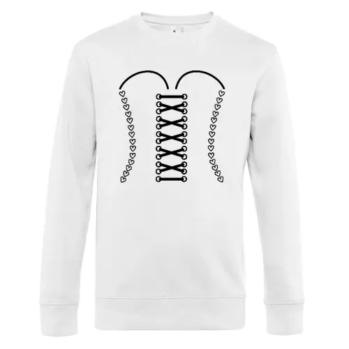 Korsett Sweat Männer King Crew Neck