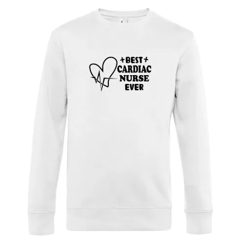 Krankenschwester Best Cardiac Nurse Ever Sweat Männer King Crew Neck