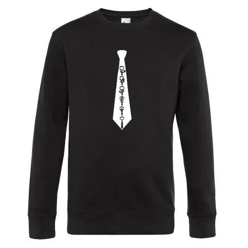Krawatte auf Schlips binden Sweat