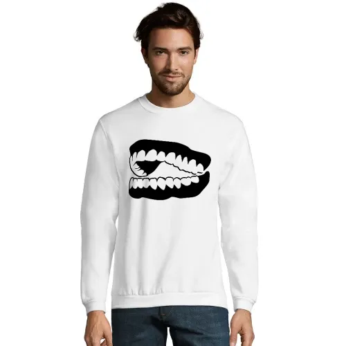 lachendes Gebiss Männer Sweat