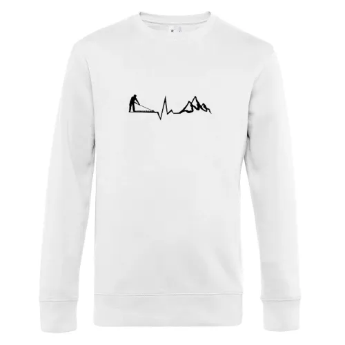 Landwirt im Gebirge Farmer Berge Herzschlag Sweat