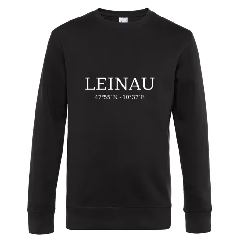 Leinau Koordinaten Sweat Männer King Crew Neck