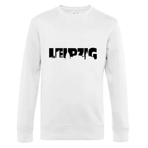 Leipzig Skyline Sweat Männer King Crew Neck
