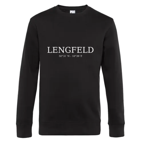 Lengfeld Koordinaten Sweat Männer King Crew Neck