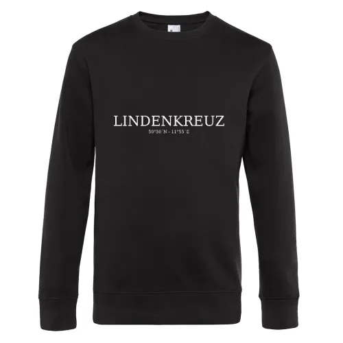 Lindenkreuz Koordinaten Sweat Männer King Crew Neck