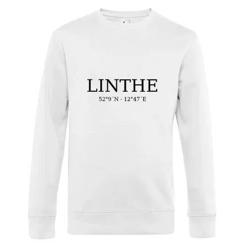 Linthe Koordinaten Sweat Männer King Crew Neck