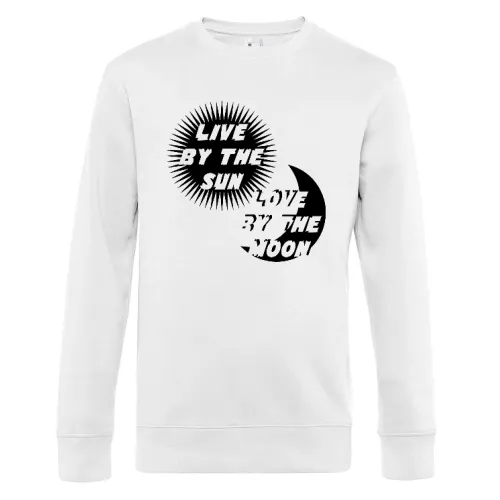 live and love Sweat Männer King Crew Neck