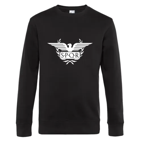 Lorbeerkranz Aquila Adler SPQR Rom Männer Sweat