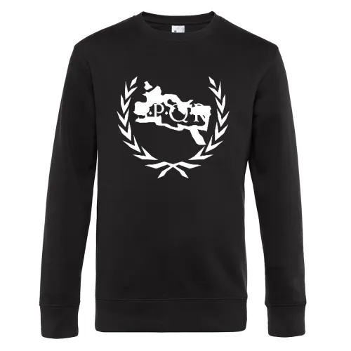 Lorbeerkranz SPQR Rom Umriss Männer Sweat