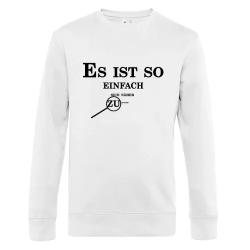 Lupe Näherkommen Sweat