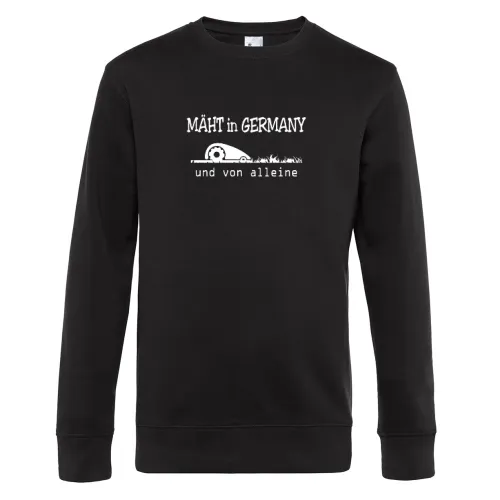 Mäht in Germany und von alleine Mähroboter Sweat Männer King Crew Neck