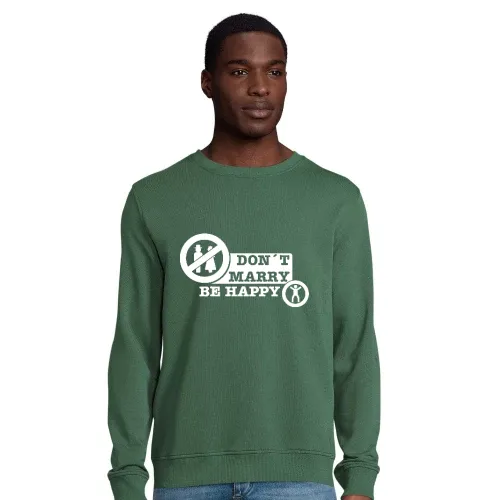 marry be happy Sweat Männer Comet Bio