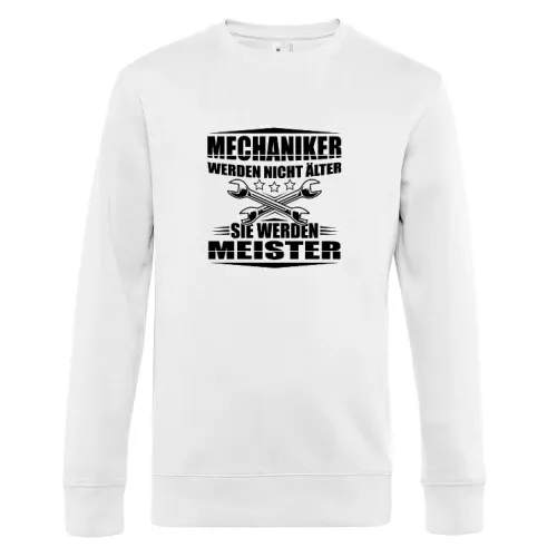 Mechaniker werden nicht älter sie werden Meister Sweat Männer King Crew Neck