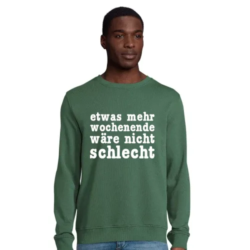 mehr wochenende Sweat Männer Comet Bio