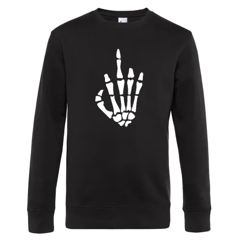Mittelfinger aus Knochen 2.0 Sweat