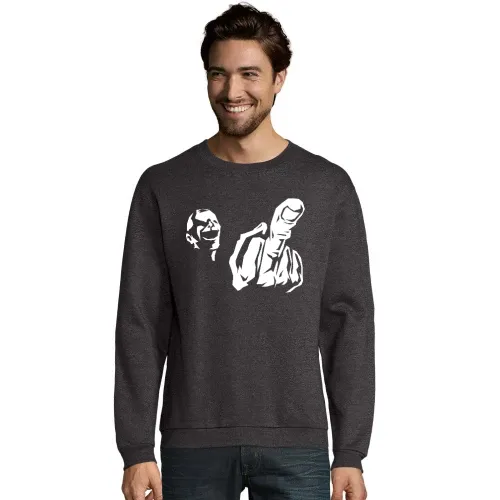 Mittelfinger Fratze Männer Sweat