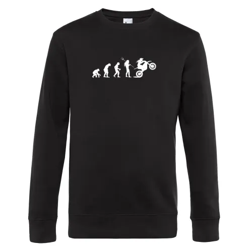 Motocross Evolution Damen Cross Enduro Bikerin Sweat