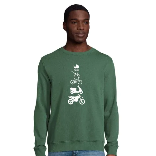 Motorrad Enduro Evolution Front Männer Sweat