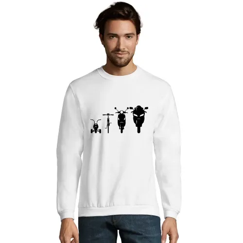 Motorrad Evolution Front Männer Sweat