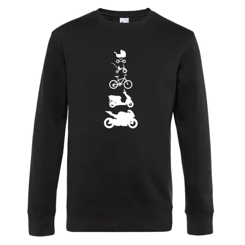 Motorrad Evolution V Männer Sweat Motorrad Evolution V Sweat