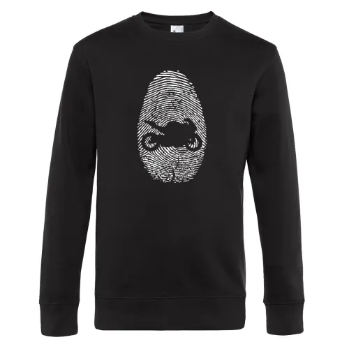 Motorrad Fingerabdruck Sweat