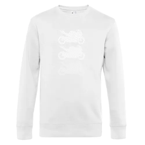 Motorrad hoch3 weiß Männer Sweat Motorrad hoch3 weiß Sweat